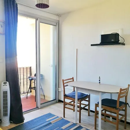Agreable Studio 50M De La Plage Canet-en-Roussillon Buitenkant foto