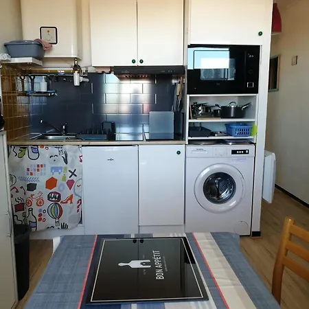Agreable Studio 50M De La Plage Canet-en-Roussillon Buitenkant foto